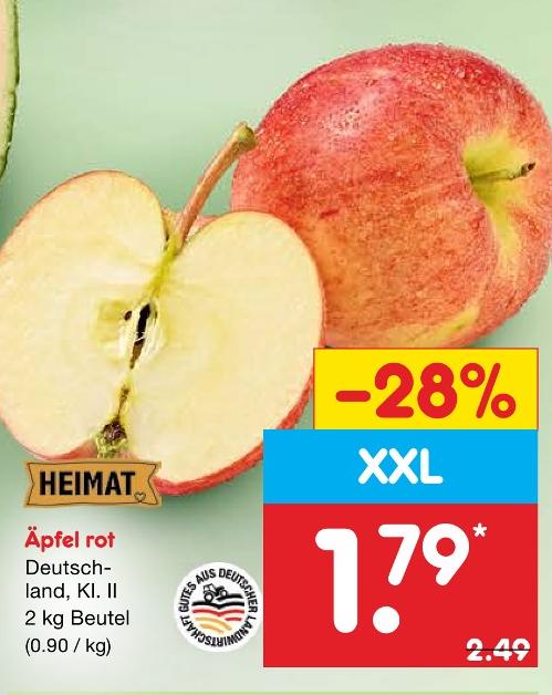 Apfel rot im aktuellen Prospekt bei Netto Marken-Discount in Eilenburg